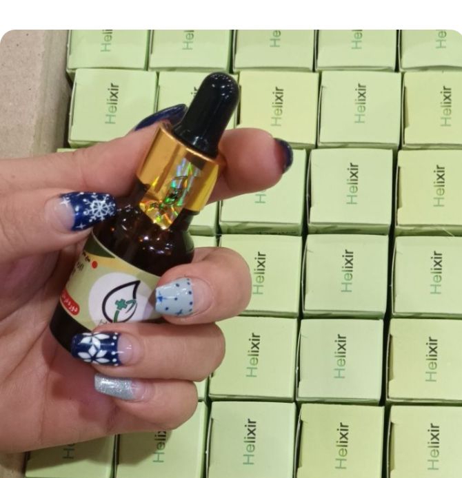 روغن هلکسیر اصلی پک3عددی